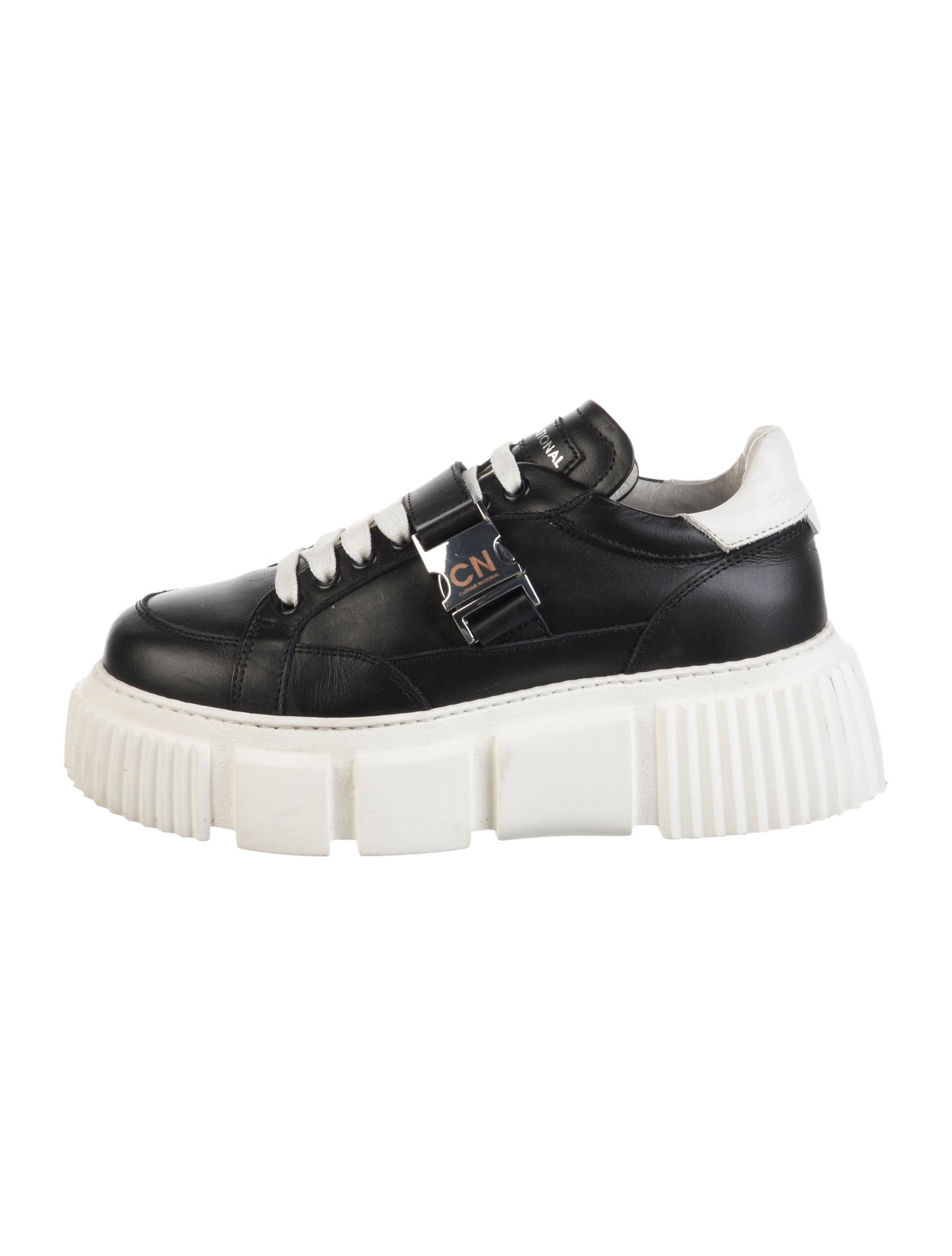 Costume National Leather Sneakers