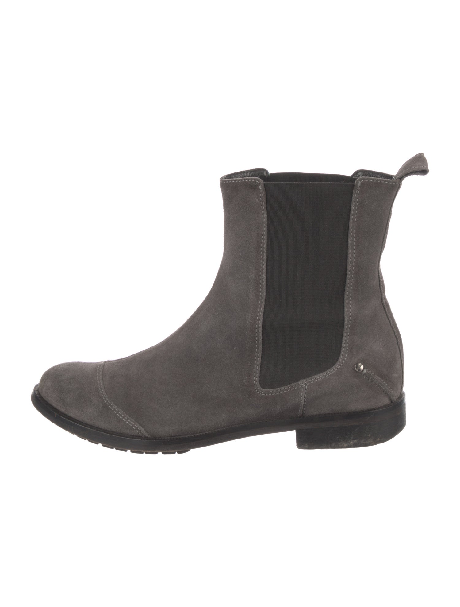 Costume National Suede Chelsea Boots