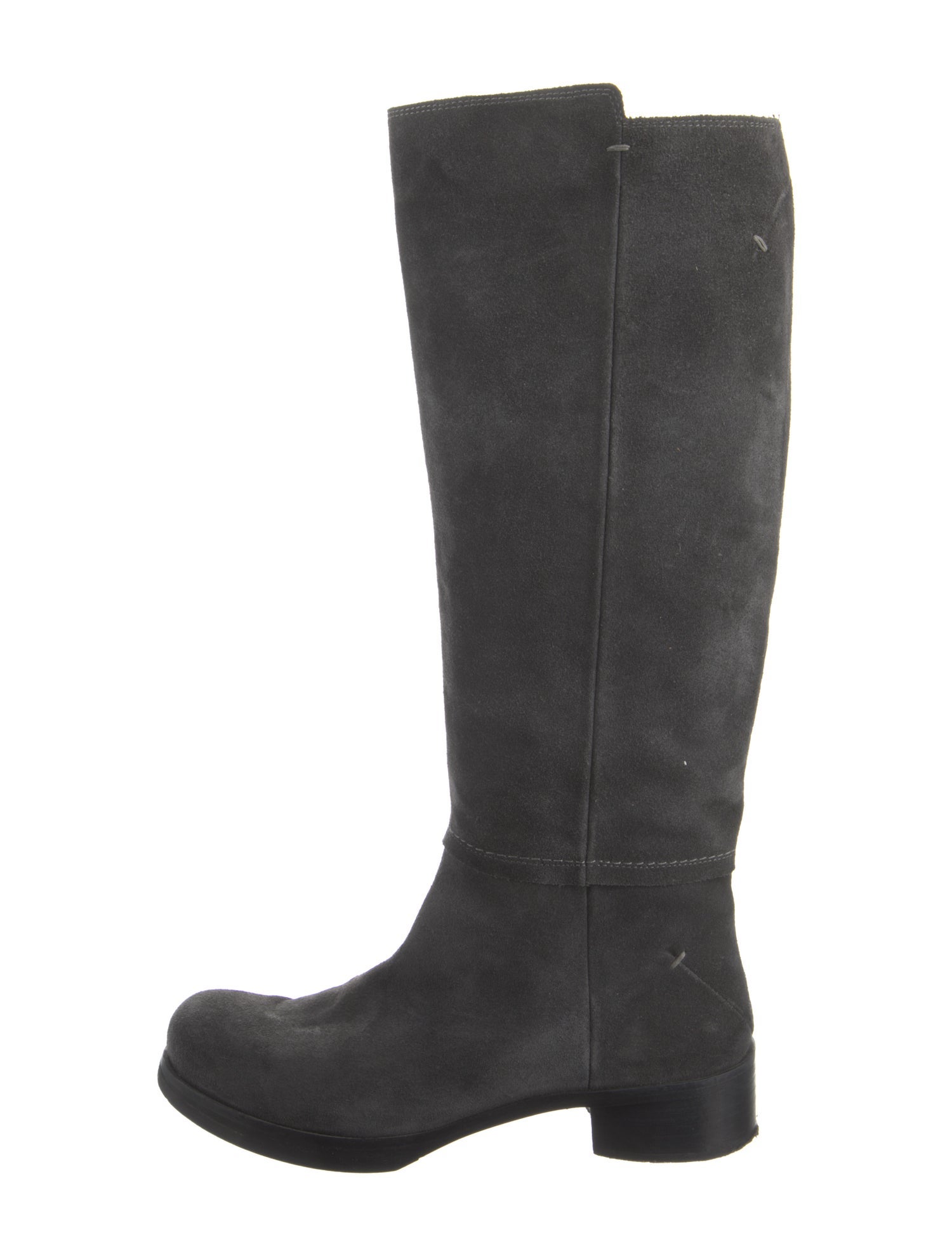 Costume National Suede Riding Boots