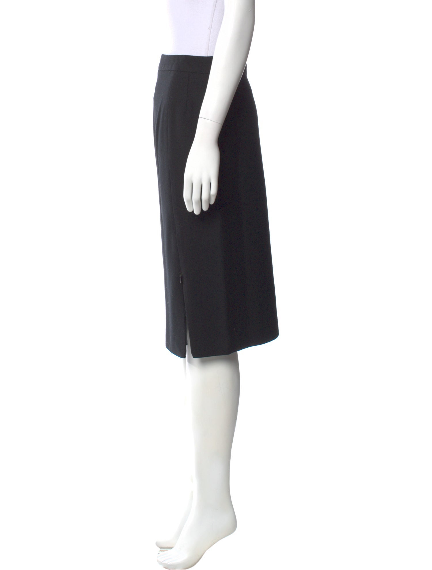 Costume National Wool Knee-Length Skirt