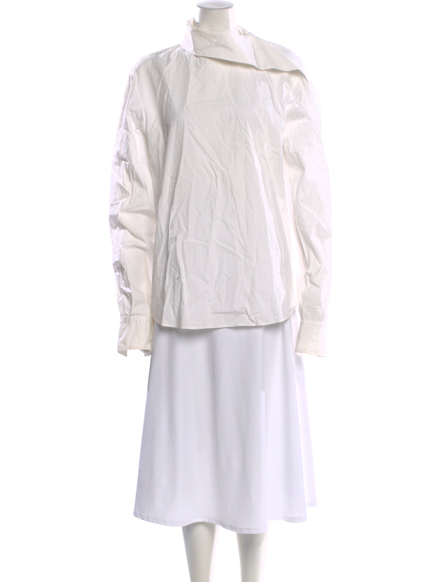 Costume National Long Sleeve Blouse