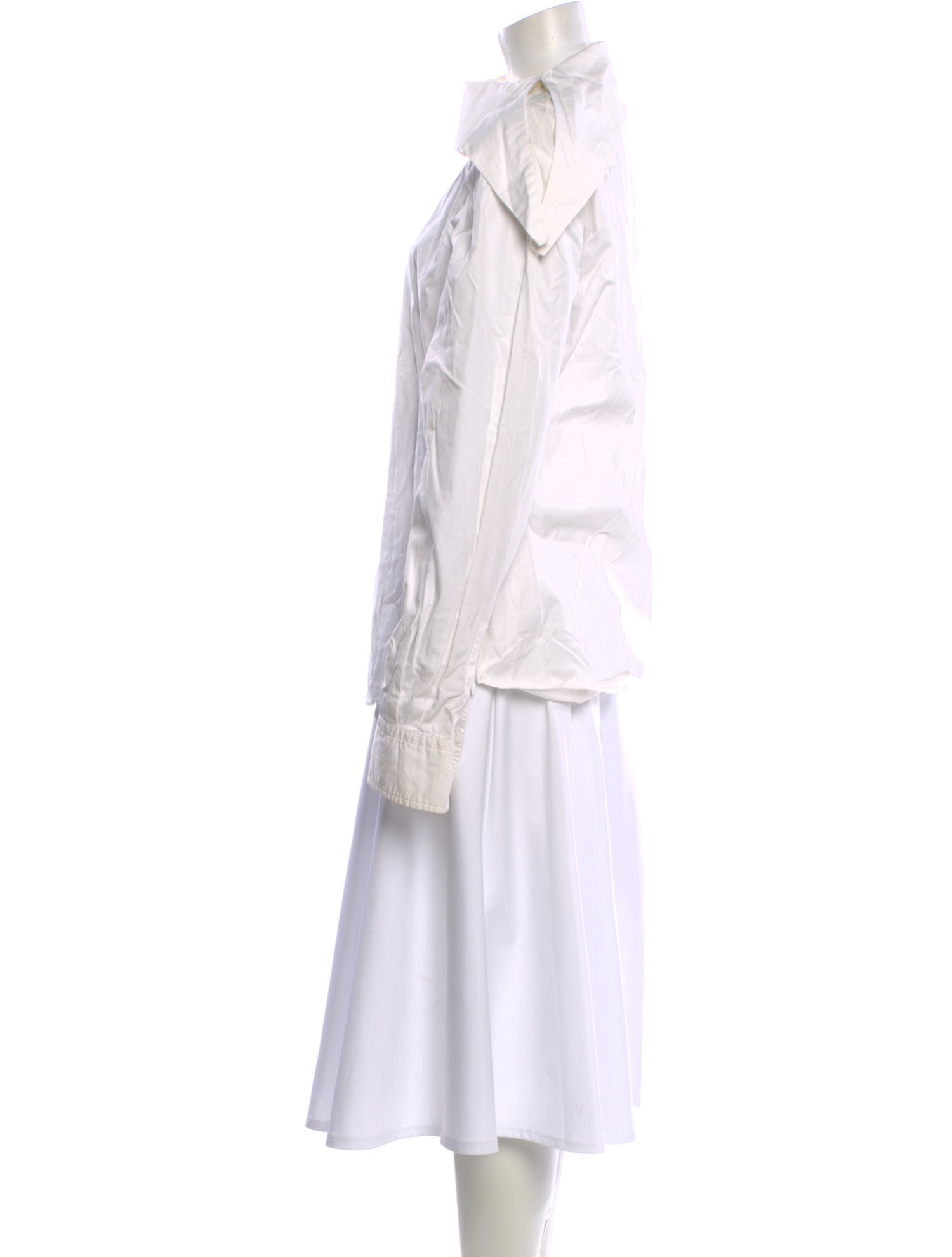 Costume National Long Sleeve Blouse