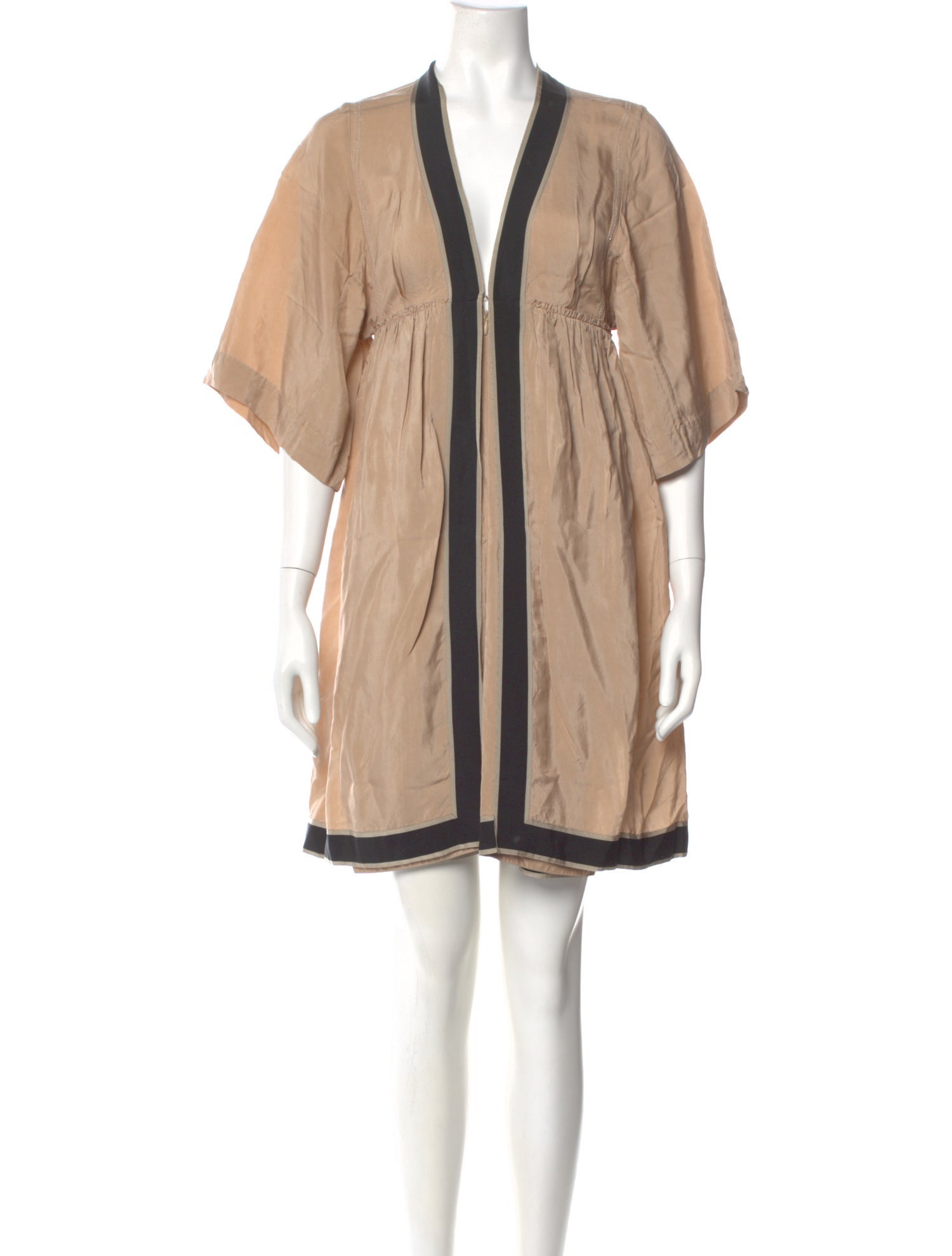 Costume National V-Neck Mini Dress