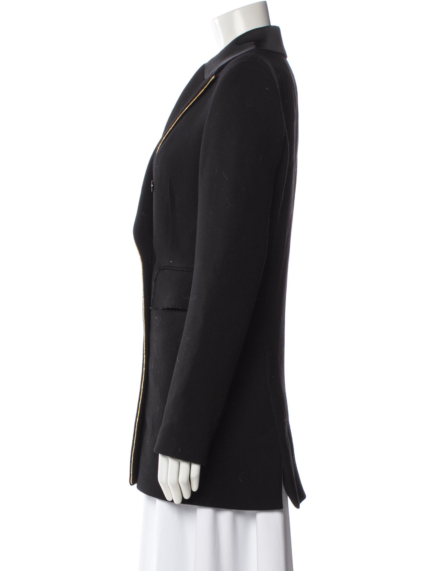 Costume National Virgin Wool Peacoat