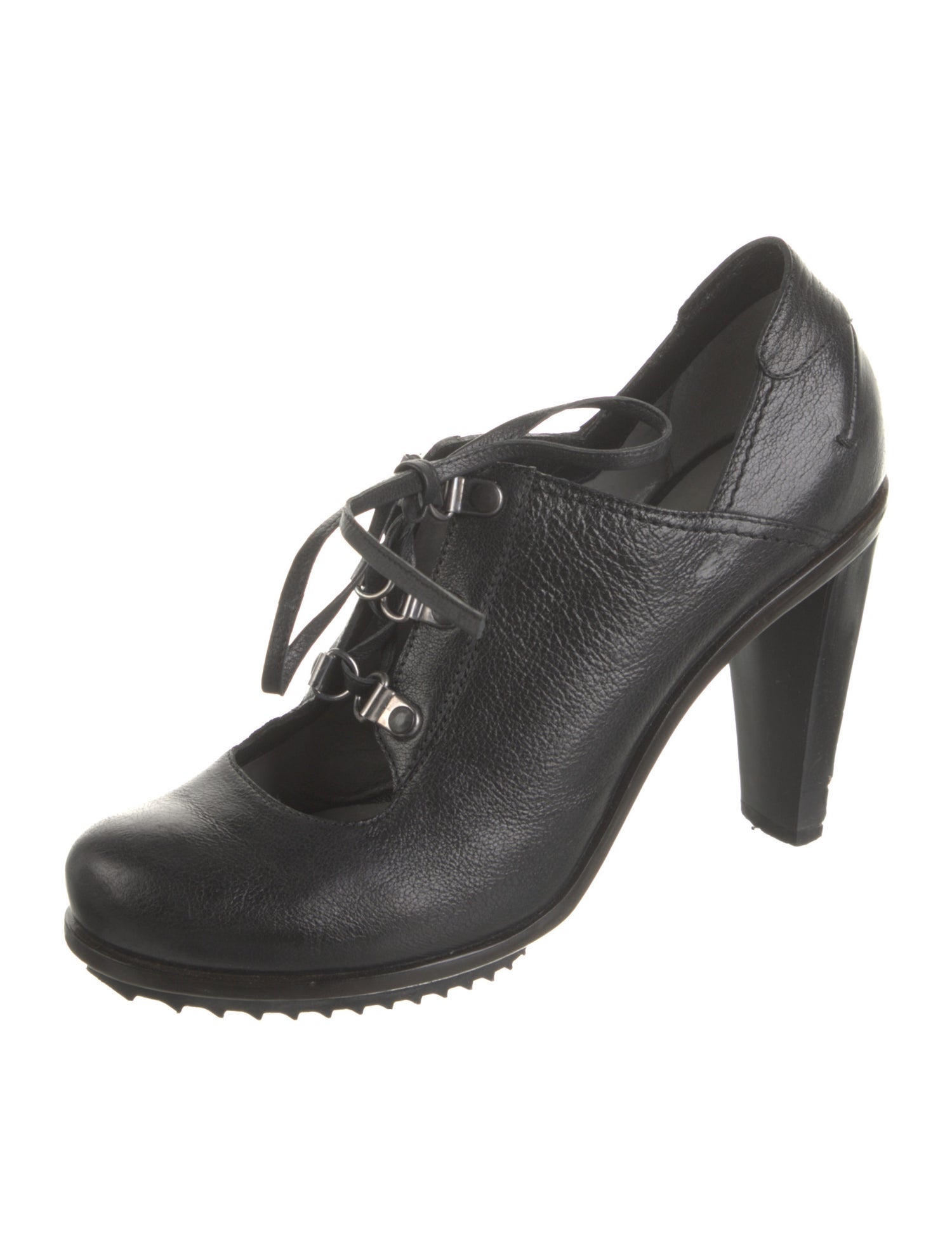 Costume National Leather Pumps