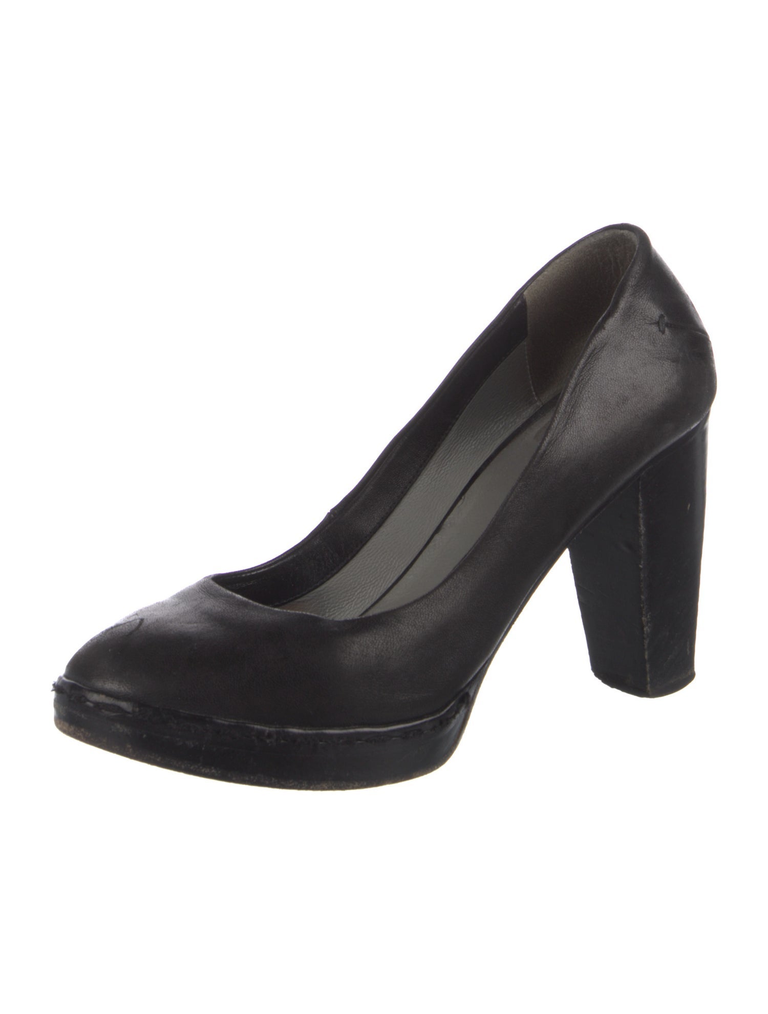Costume National Leather Pumps