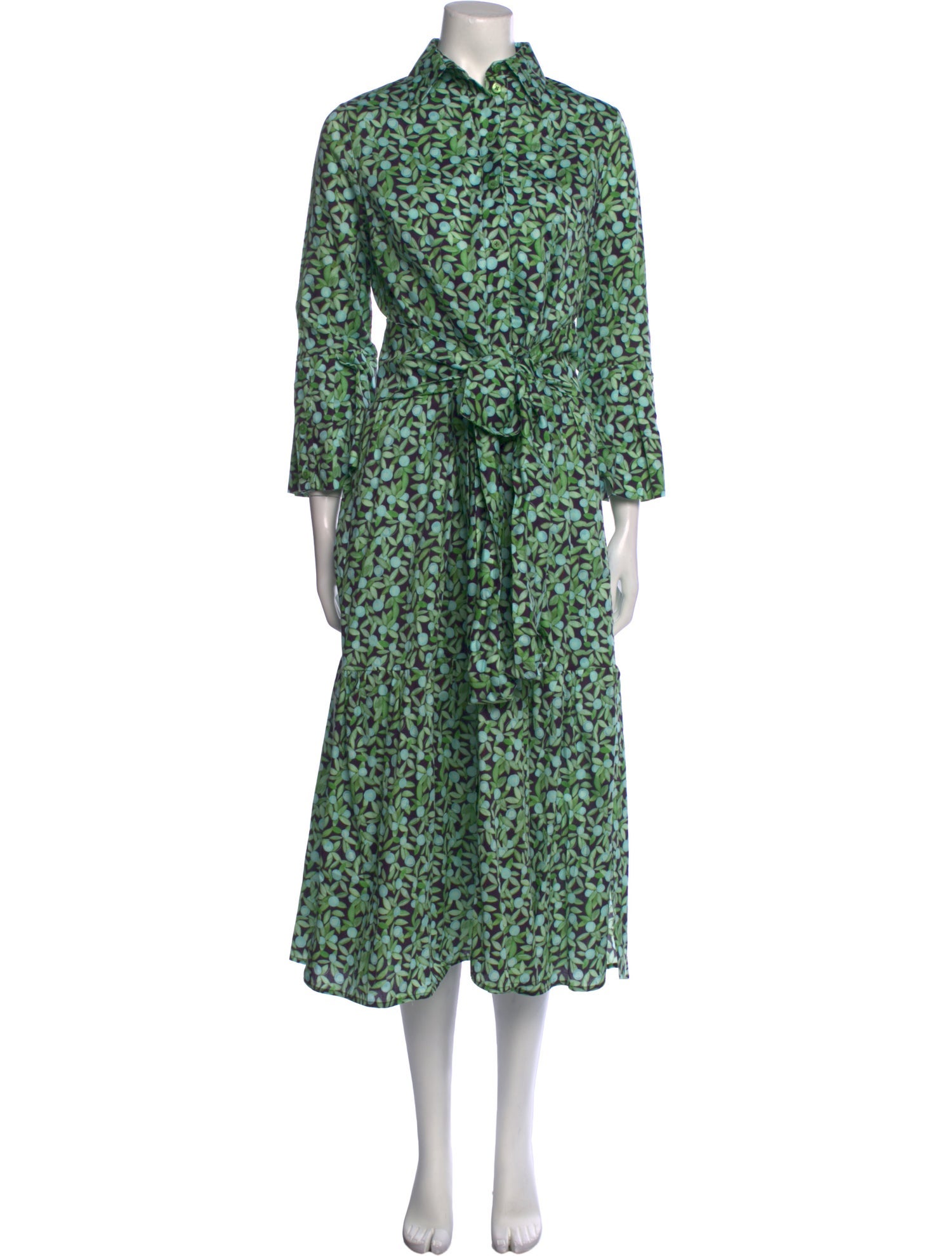 Catherine Prevost Printed Long Dress - Blue Dresses, Clothing - CPART20192  | The RealReal