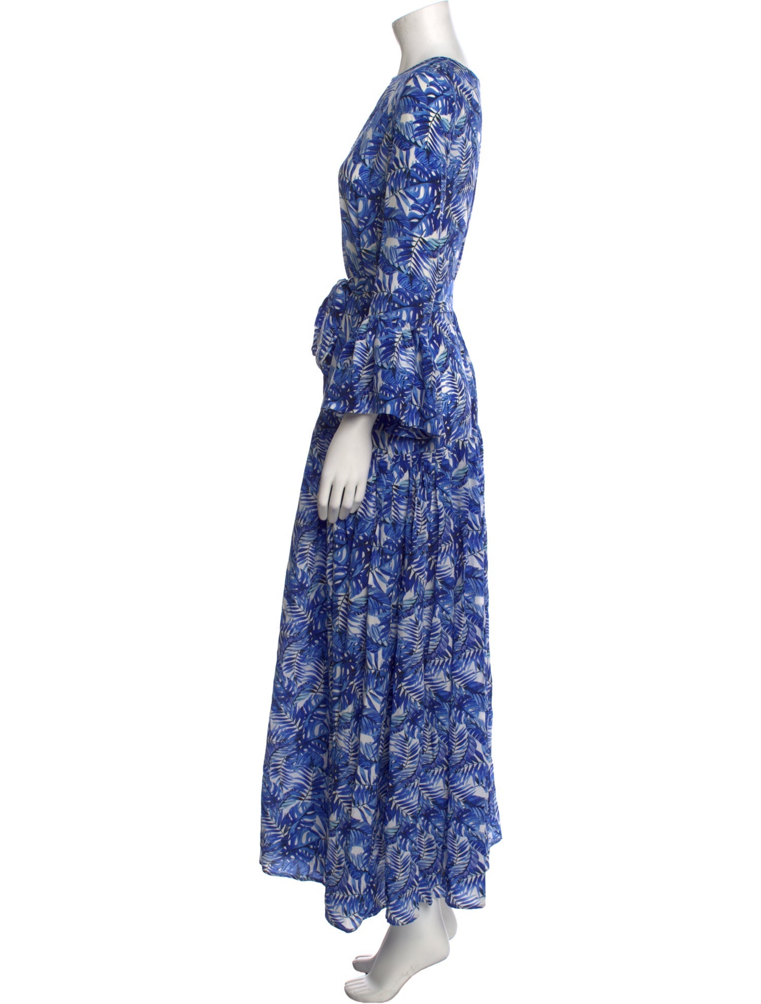 Catherine Prevost Silk Long Dress