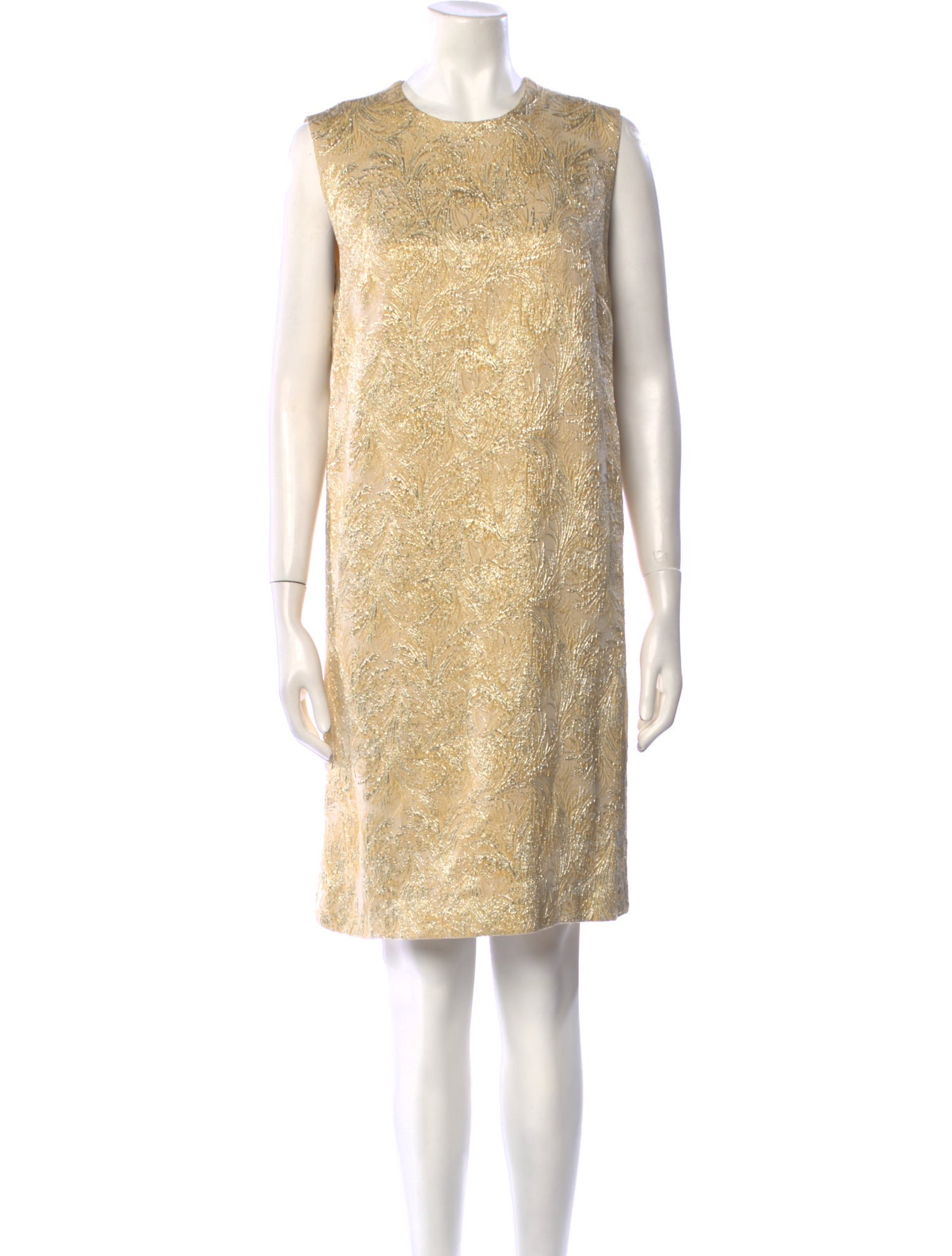 Catherine Prevost Crew Neck Knee-Length Dress