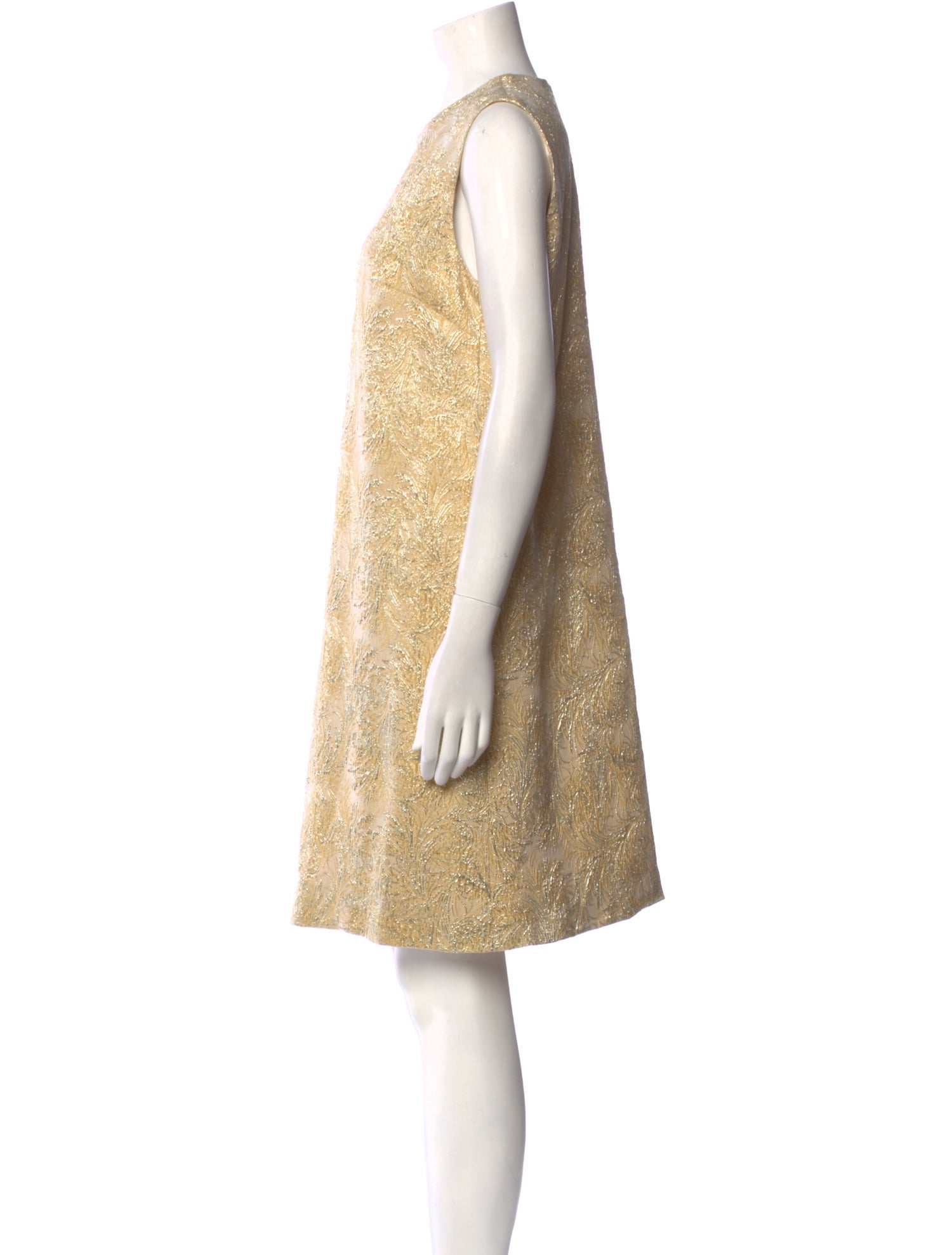 Catherine Prevost Crew Neck Knee-Length Dress