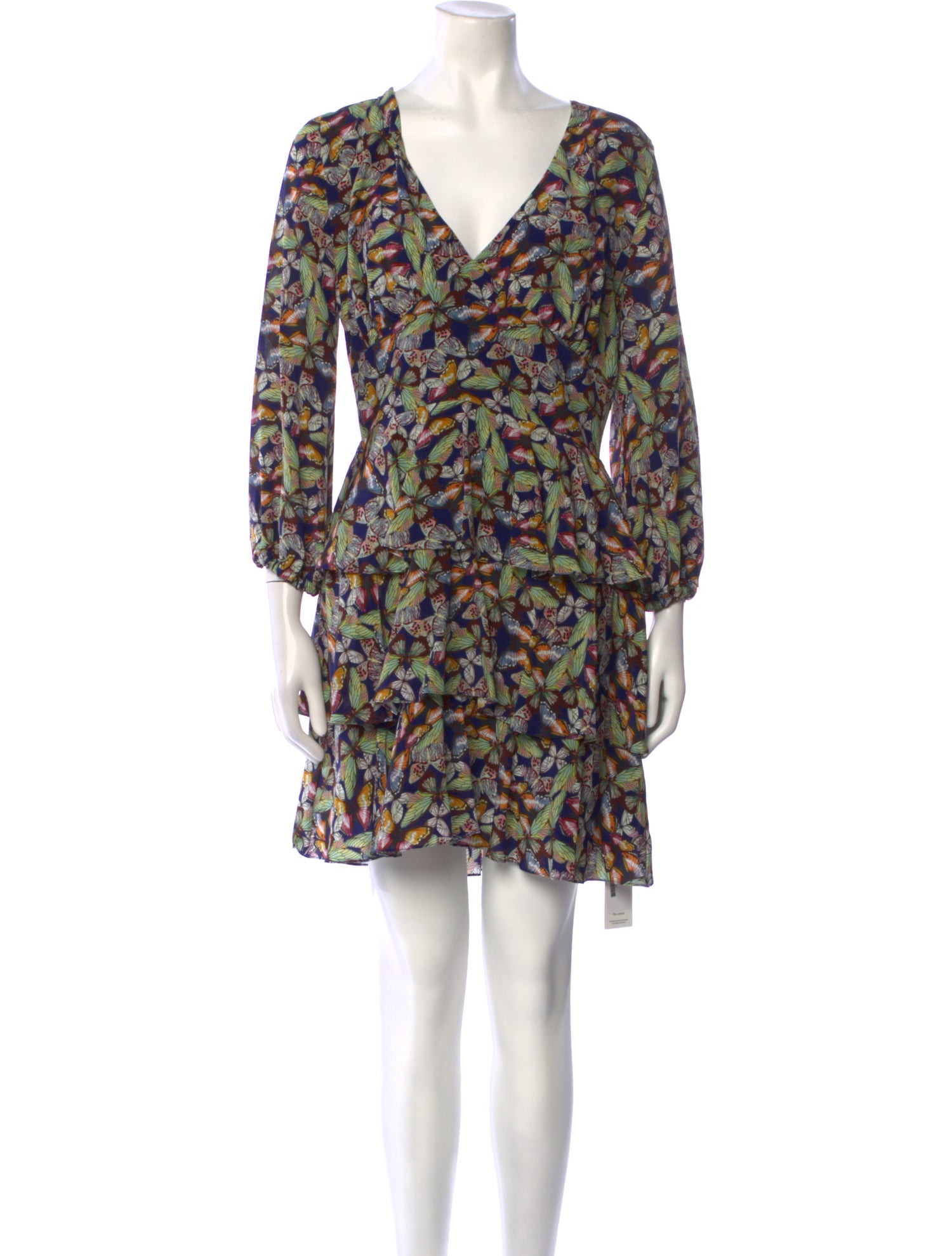 Catherine Prevost Silk Mini Dress