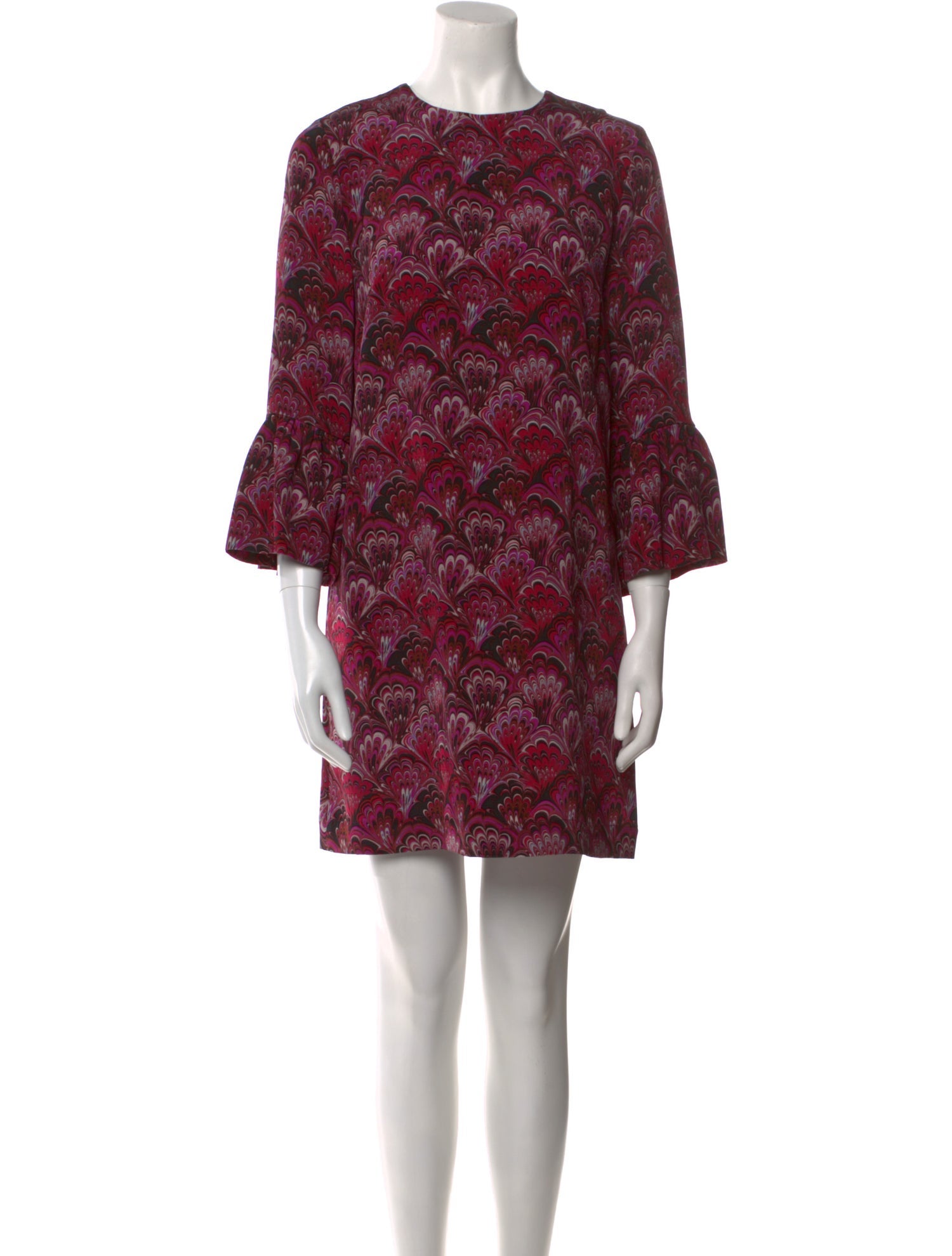 Catherine Prevost Silk Mini Dress