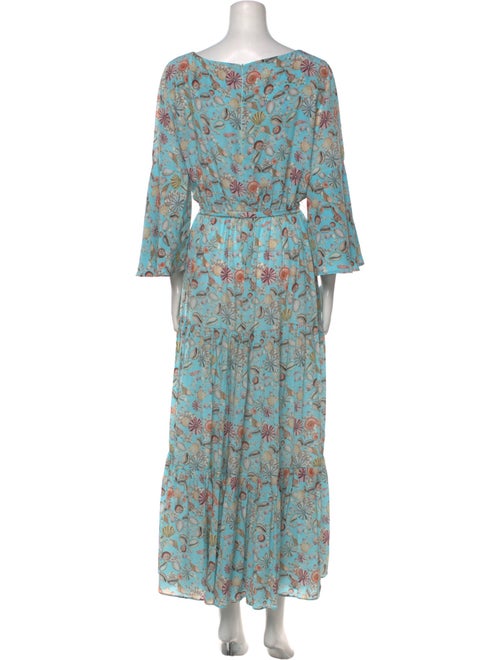 Catherine Prevost Silk Long Dress