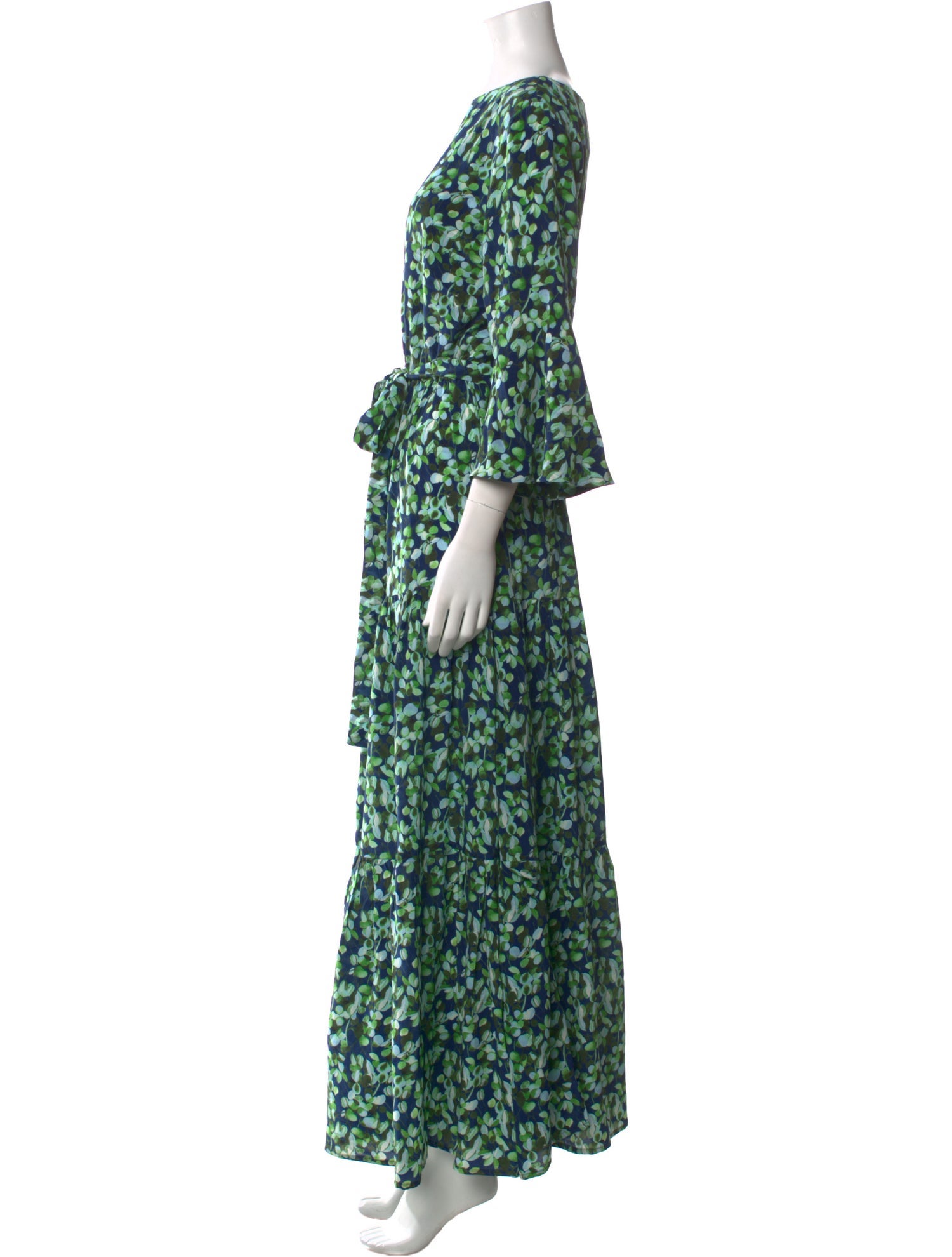 Catherine Prevost Silk Long Dress