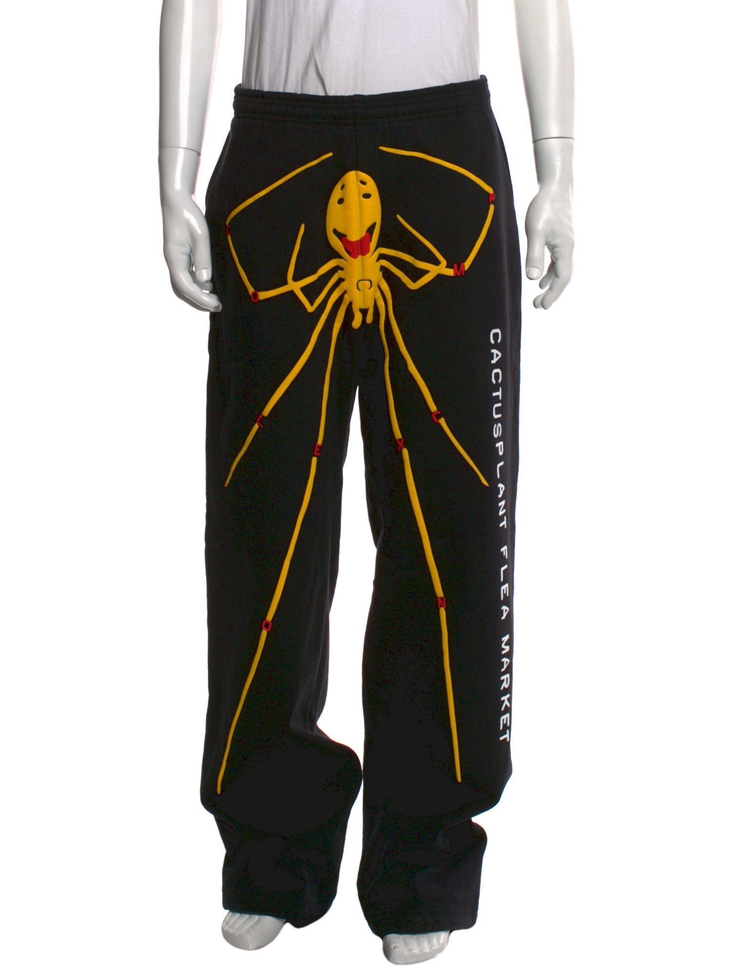 Cactus Plant Flea Market x ComplexCon Smiley Spider Wide Leg Sweatpants