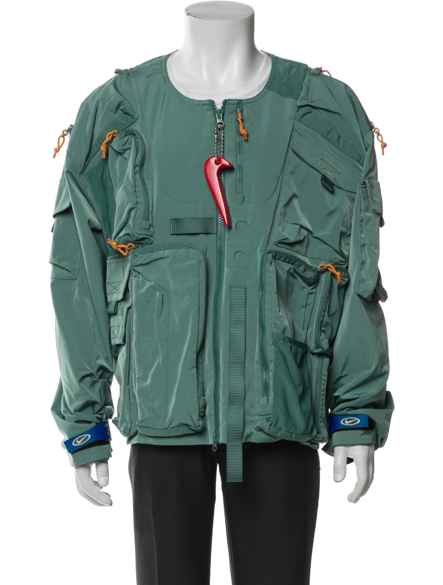 Nike x Cactus Plant Flea Market Graphic Print Moto Jacket w/ Tags