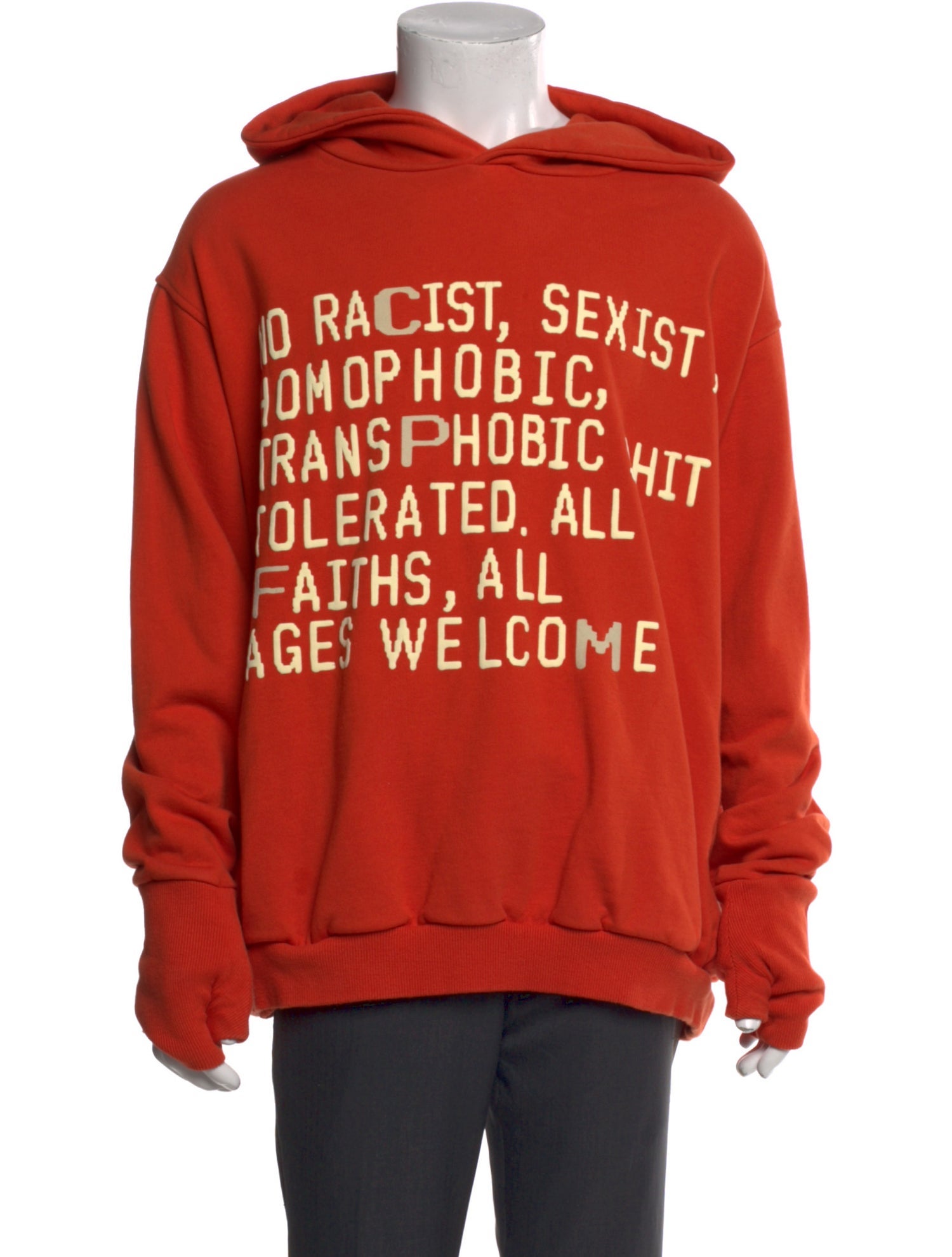 Cactus Plant Flea Market Graphic Print Crew Neck Hoodie