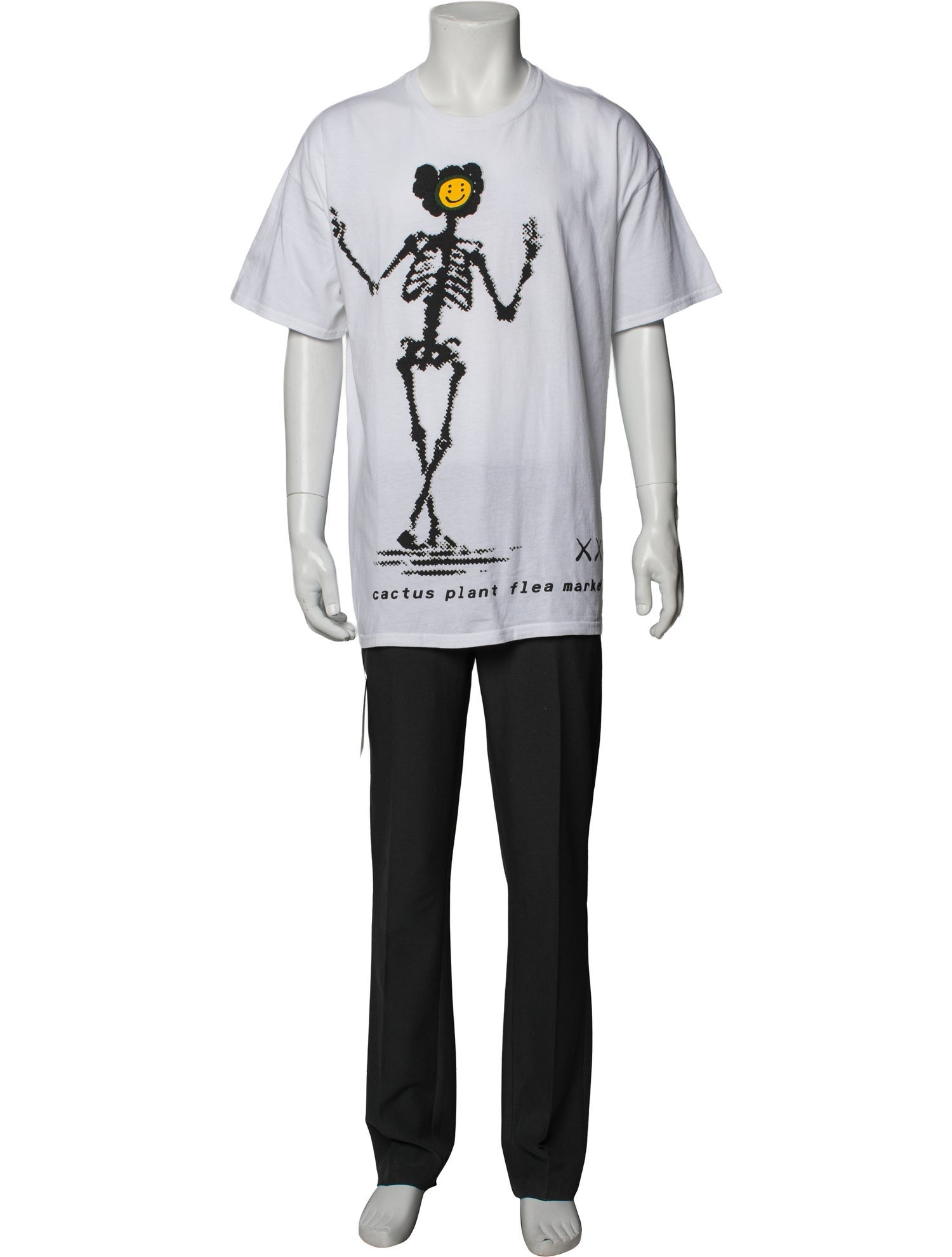 Cactus Plant Flea Market x Kaws Graphic Print T-Shirt