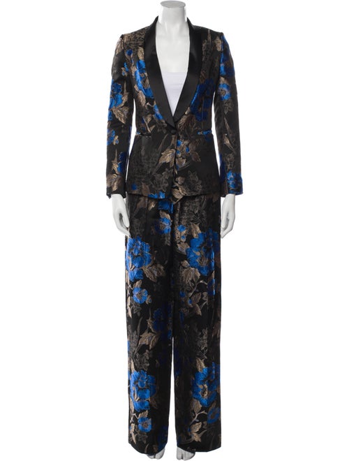 Christian Pellizzari Floral Print Pantsuit