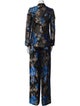 Christian Pellizzari Floral Print Pantsuit