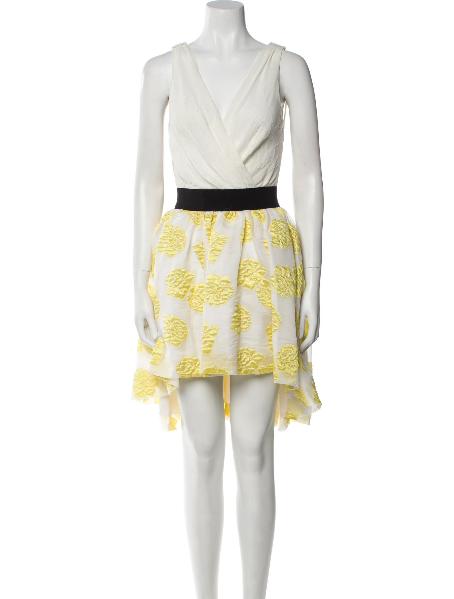 Christian Pellizzari Silk Knee-Length Dress