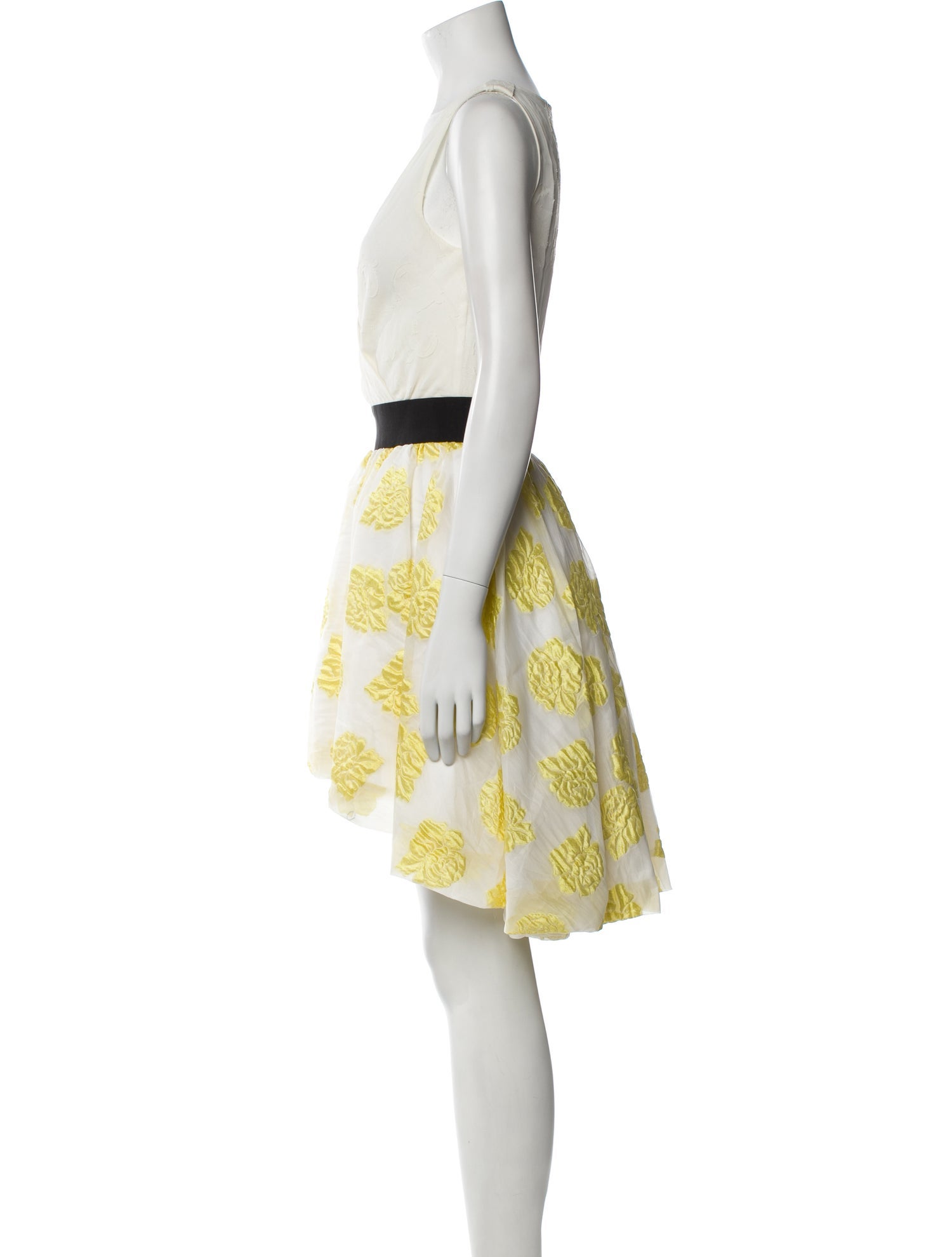 Christian Pellizzari Silk Knee-Length Dress