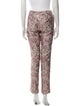 Christian Pellizzari Floral Print Skinny Leg Pants