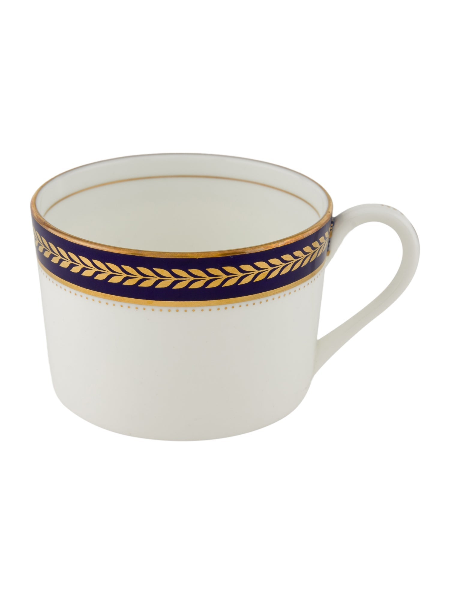 Coalport 12-Piece Blue Wheat Tea Cup Set