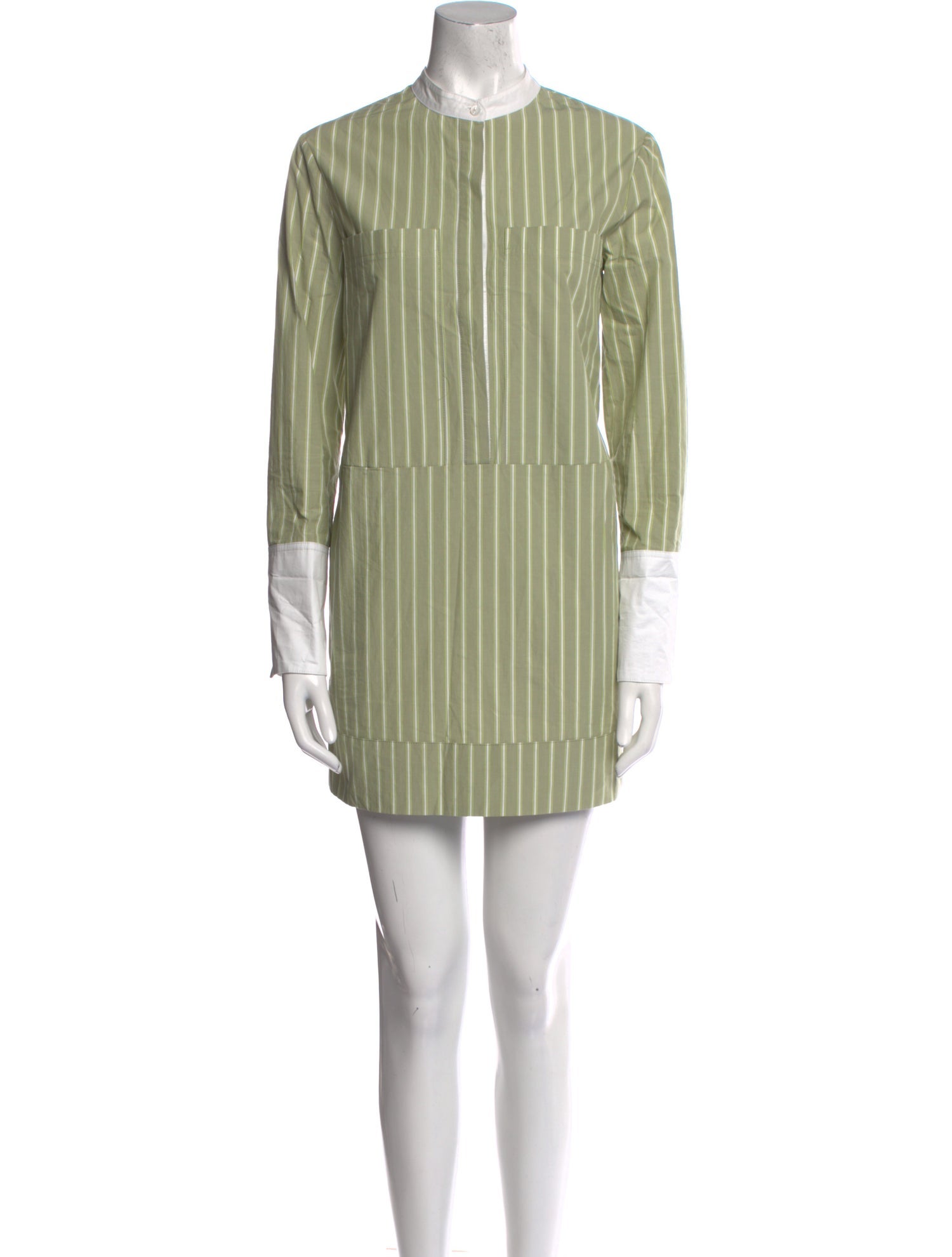 Pomandère Striped Mini Dress