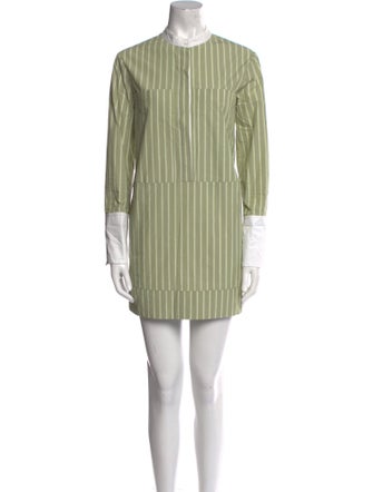 Pomandère Striped Mini Dress