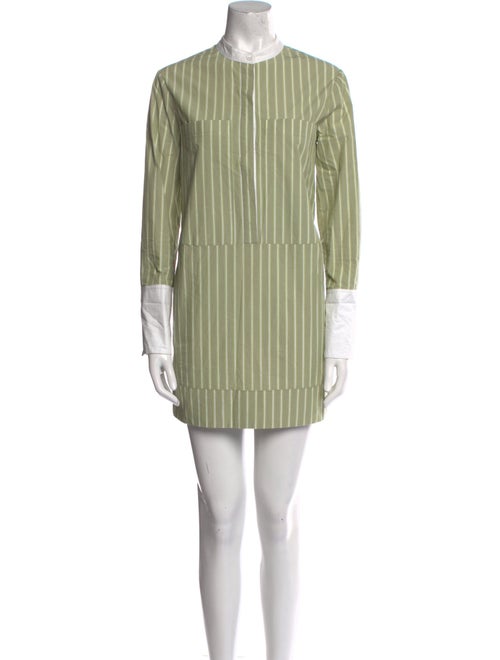 Pomandère Striped Mini Dress