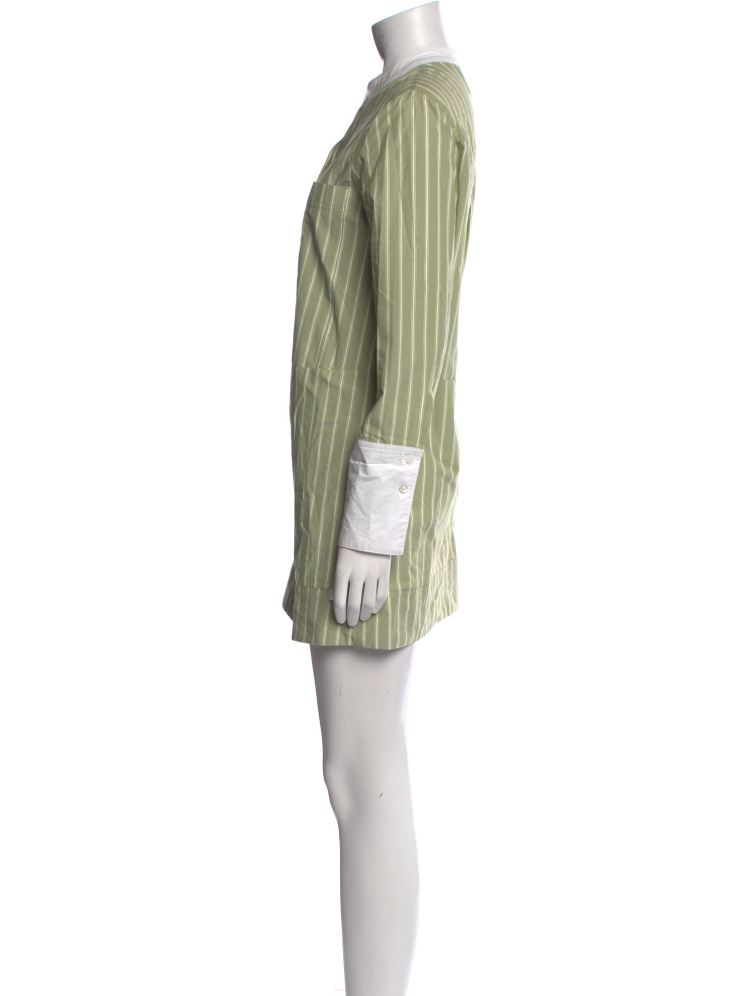 Pomandère Striped Mini Dress