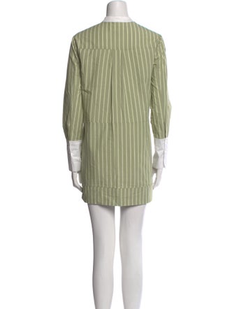 Pomandère Striped Mini Dress