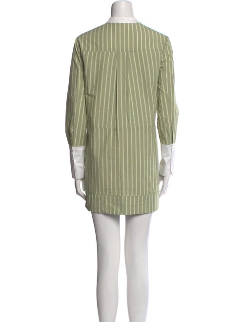 Pomandère Striped Mini Dress