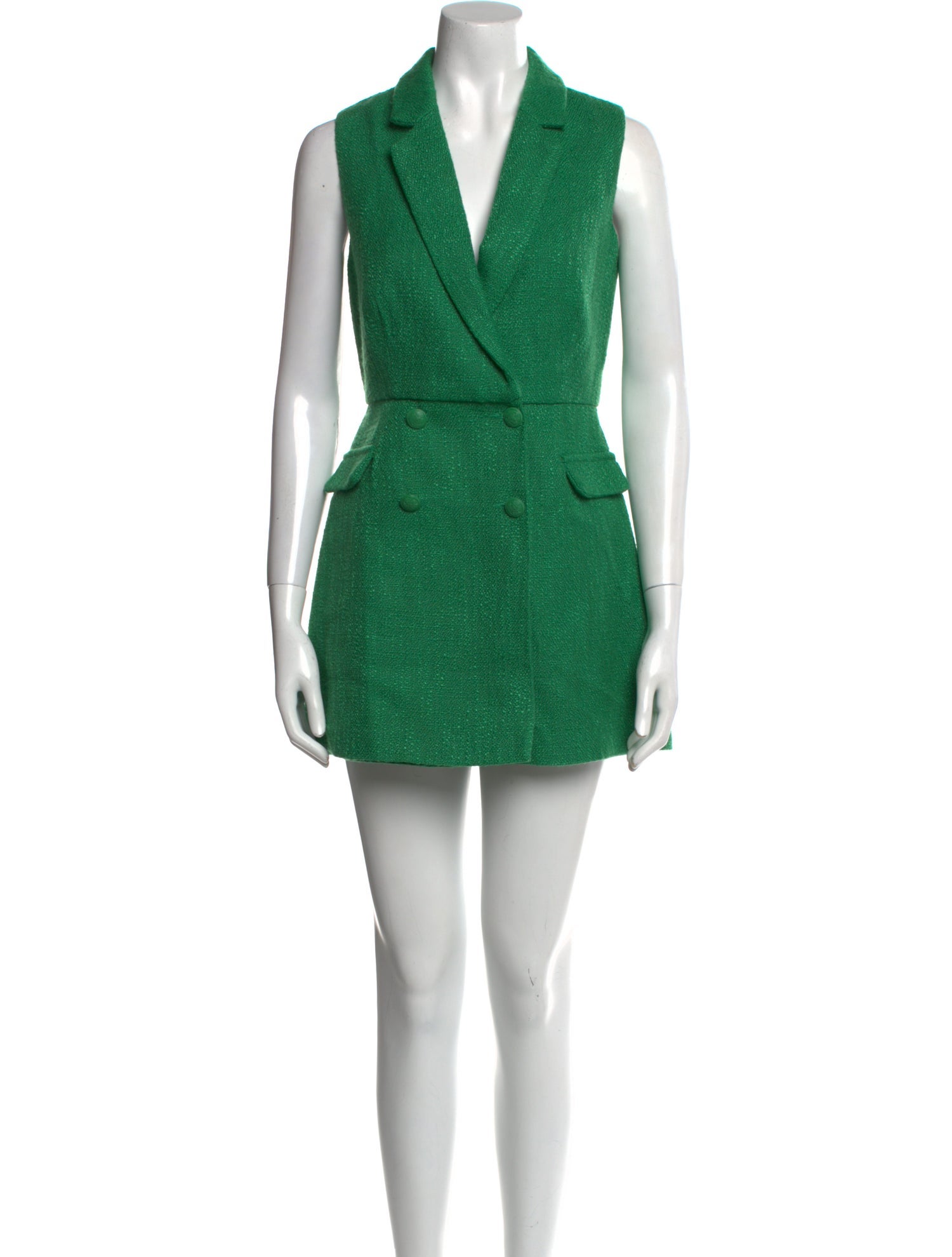 Pomandère Plunge Neckline Romper