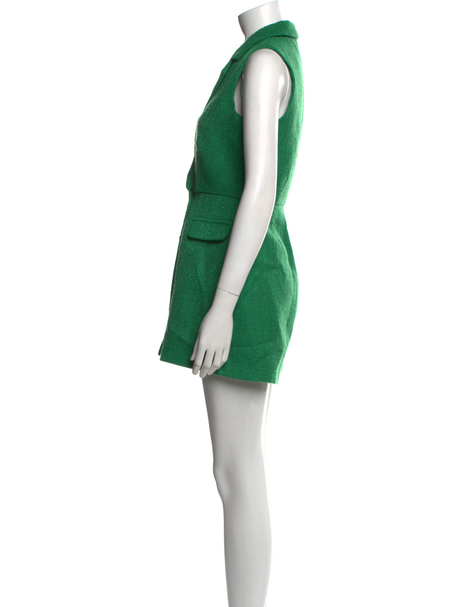 Pomandère Plunge Neckline Romper