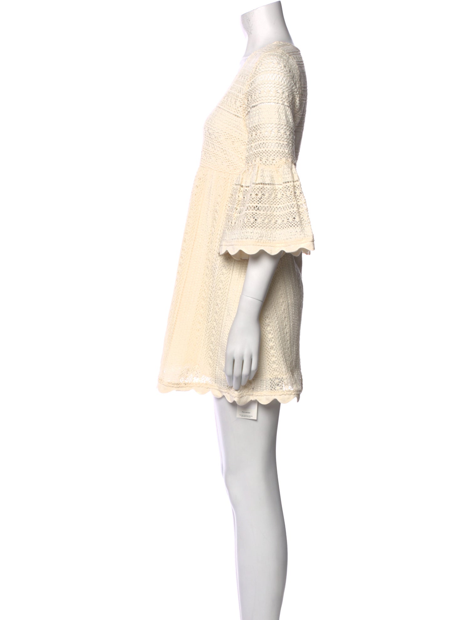 Pomandère V-Neck Mini Dress w/ Tags