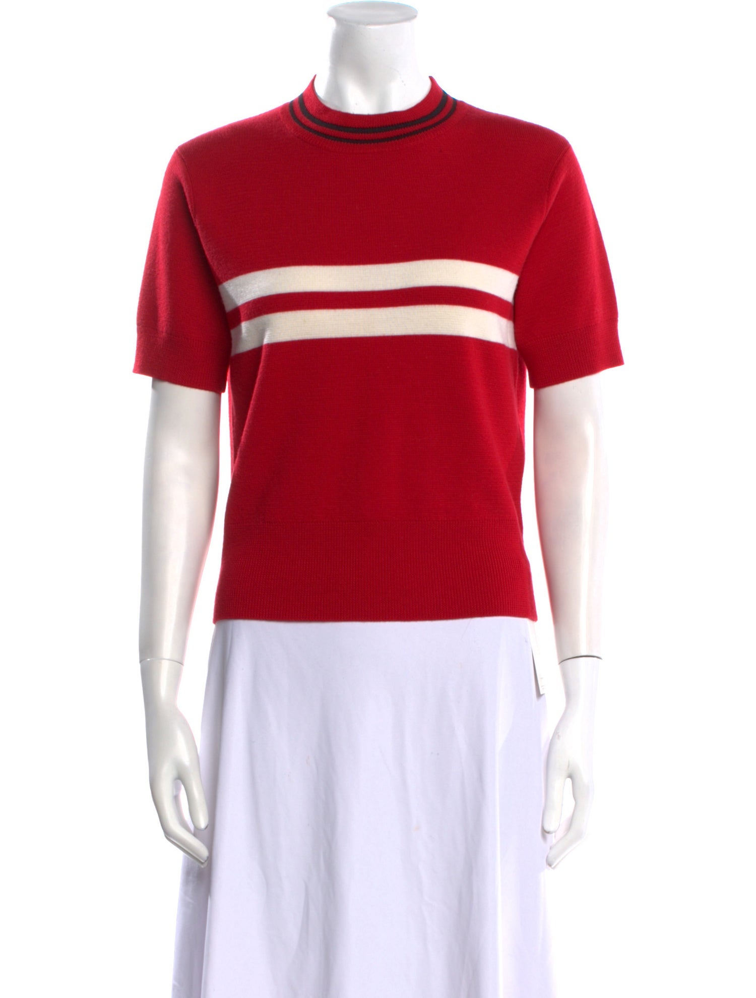 Tim Coppens Merino Wool Striped T-Shirt