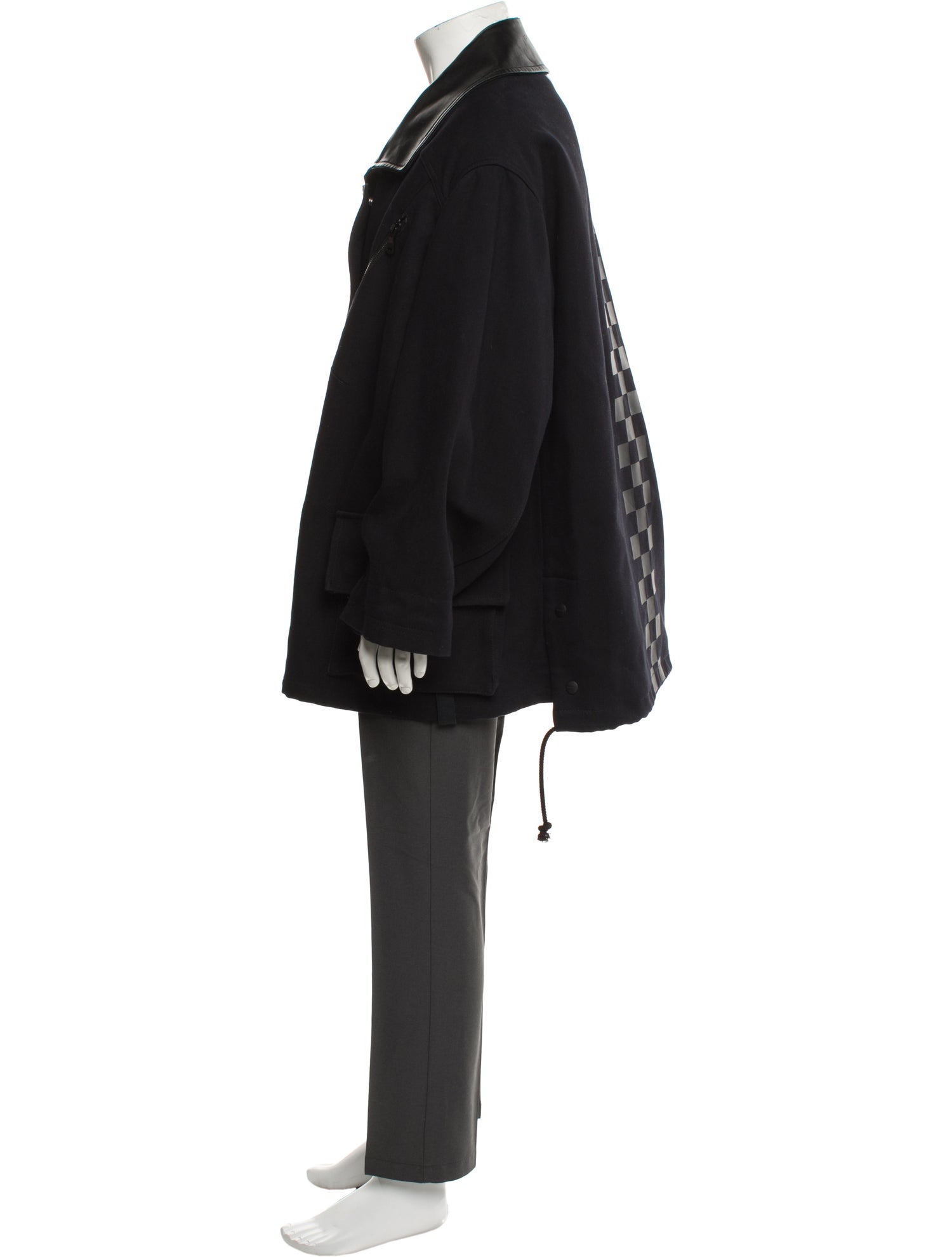 Tim Coppens 2018 Striped Trench Coat