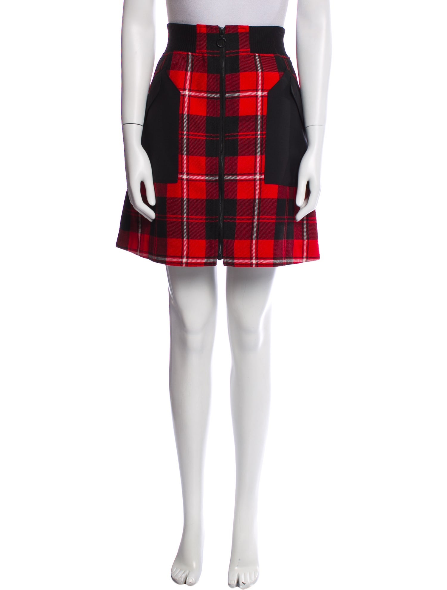 Tim Coppens Wool Mini Skirt