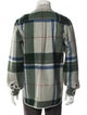 Tim Coppens Plaid Print Trucker Jacket