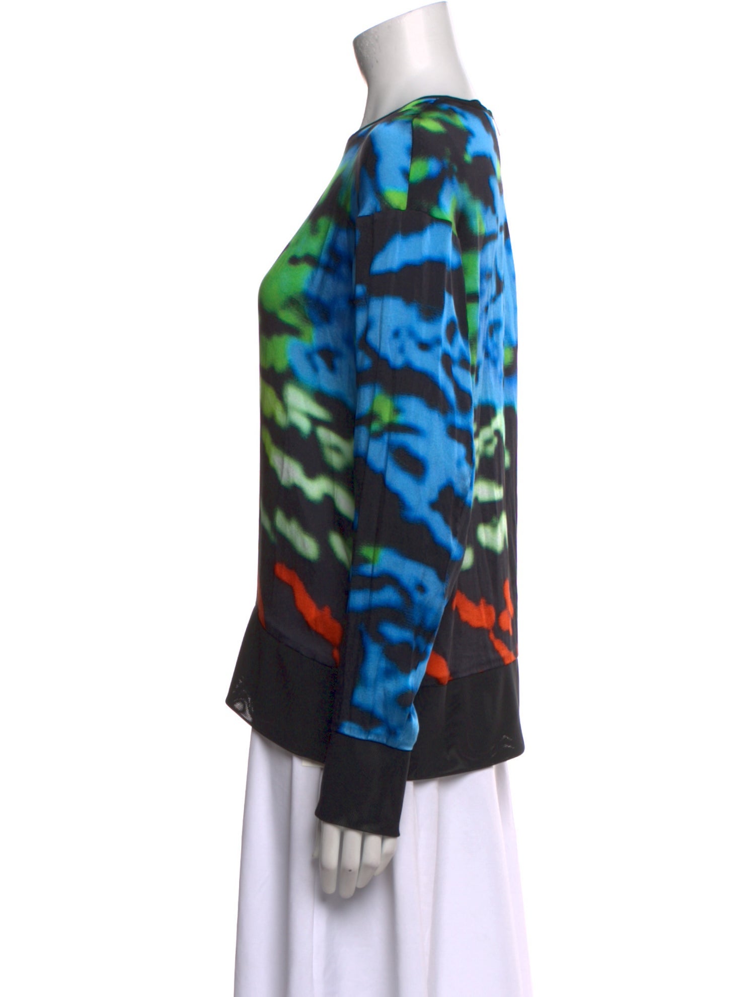 Tim Coppens Silk Printed Sweatshirt