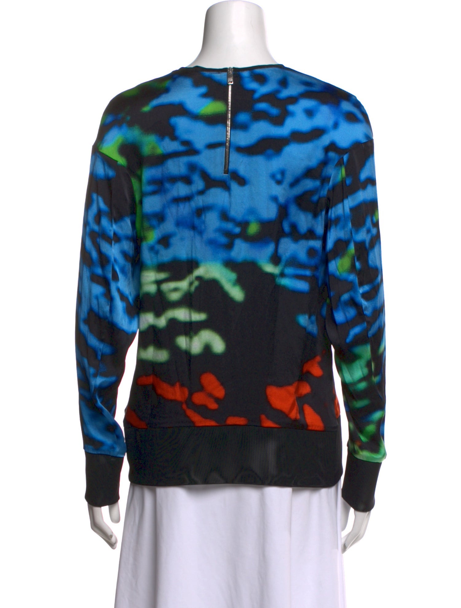 Tim Coppens Silk Printed Sweatshirt