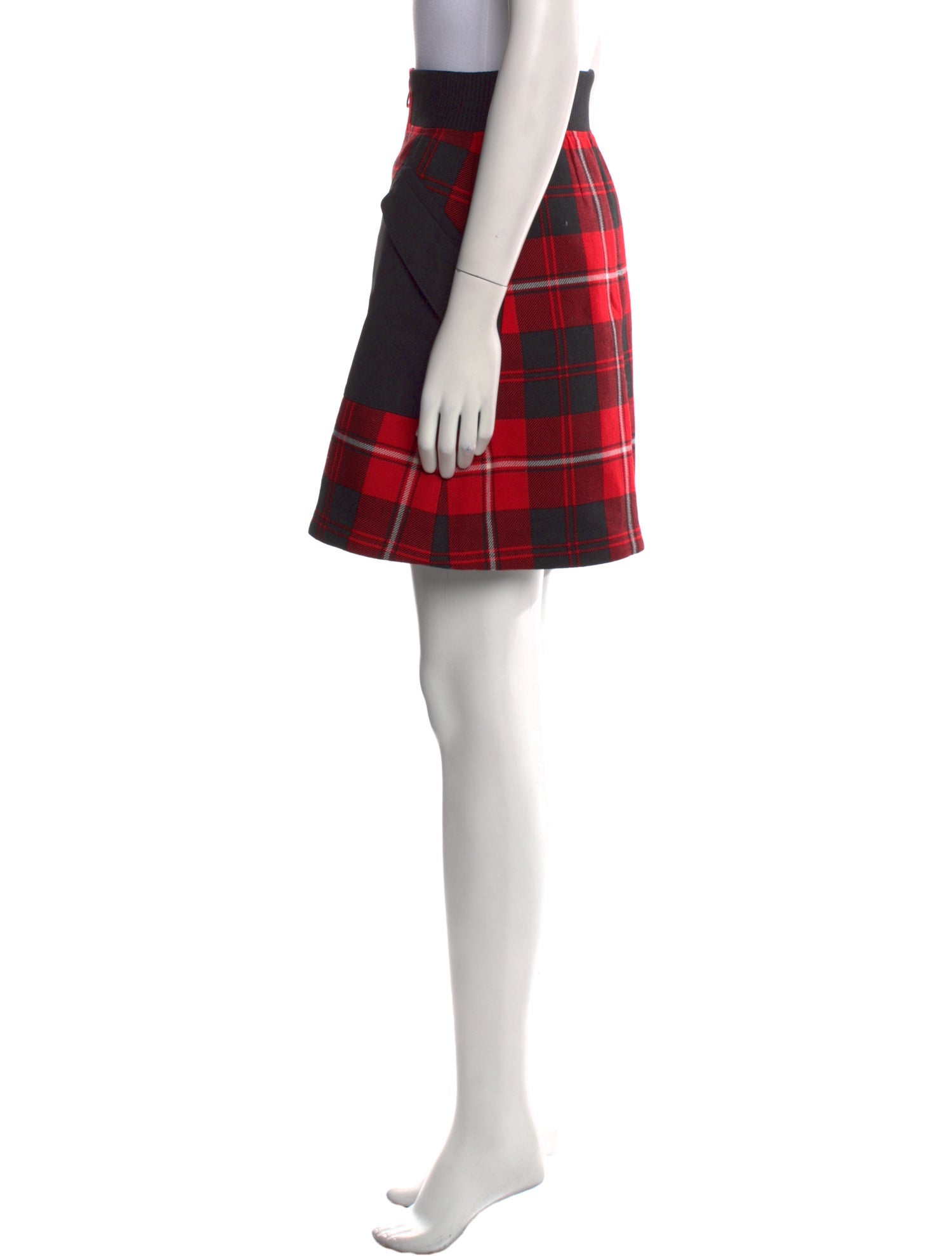 Tim Coppens Wool Mini Skirt