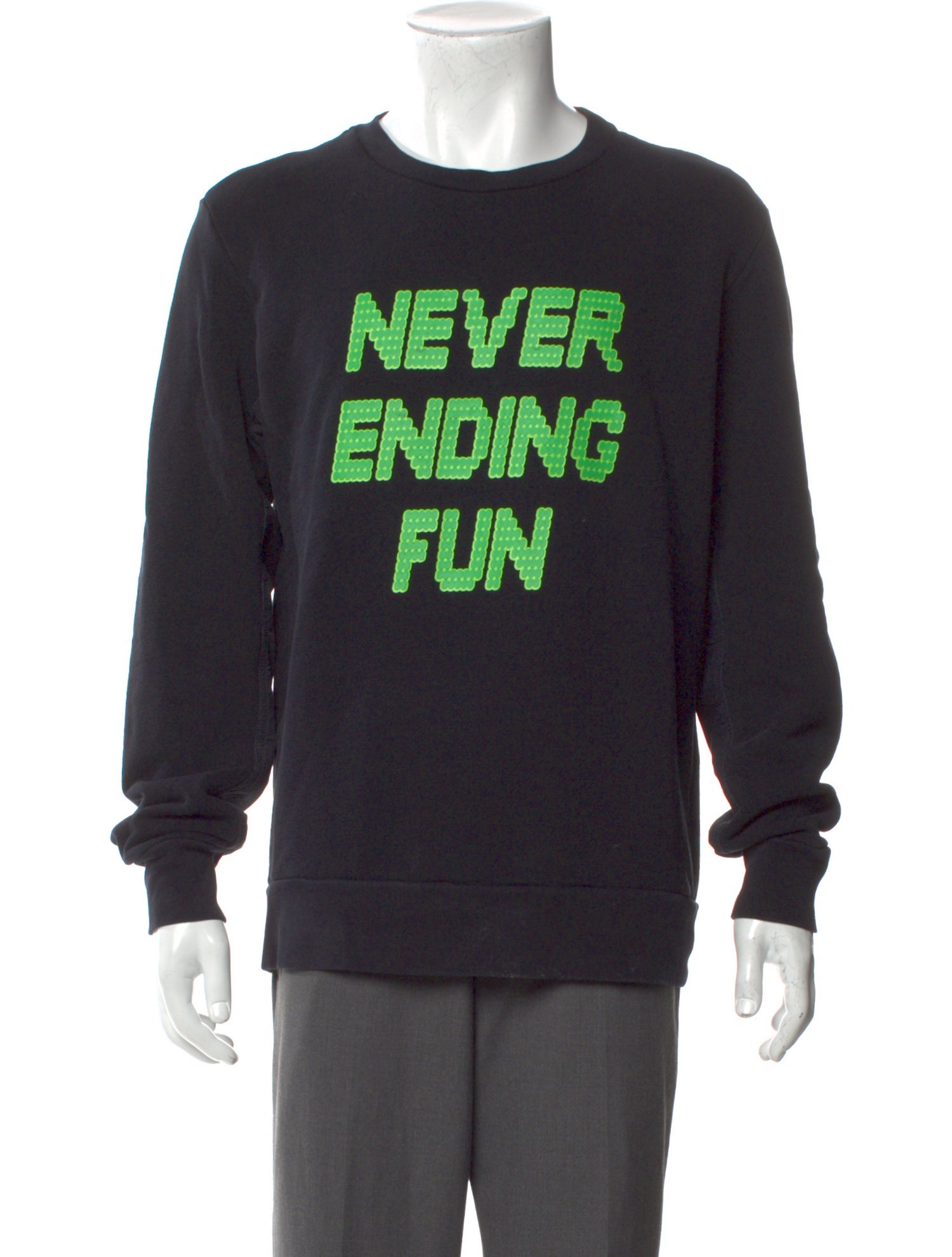 Tim Coppens Graphic Print Crew Neck Pullover