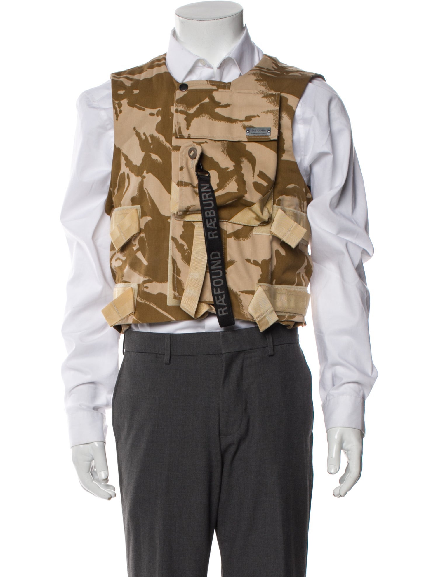 Christopher Raeburn Camouflage Print Vest