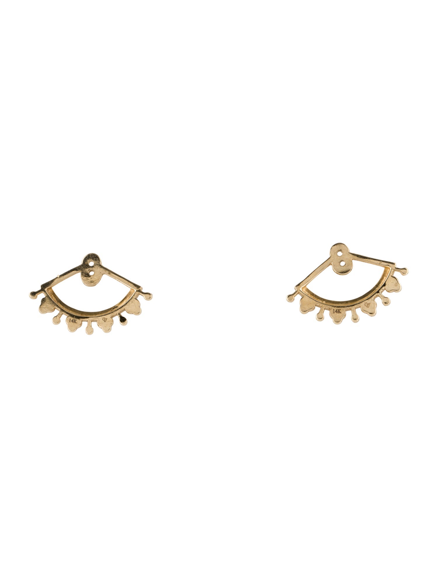 Carbon & Hyde 14K Diamond Earring Enhancers