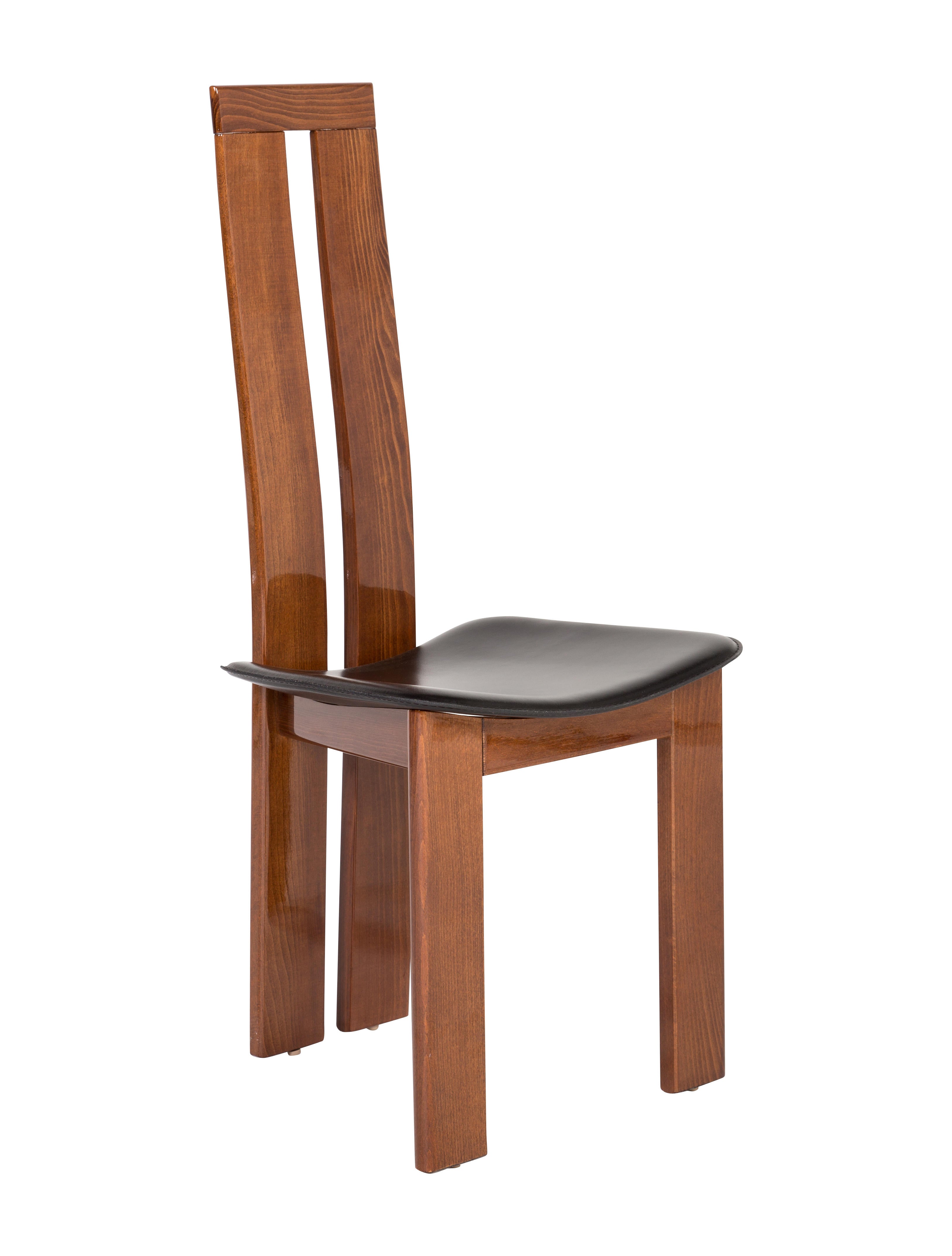 Costantini Pietro HighBack Italian Dining Chairs Black Seating