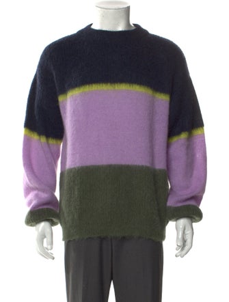 Cordova Striped Crew Neck Polo Sweater