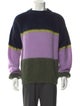 Cordova Striped Crew Neck Polo Sweater